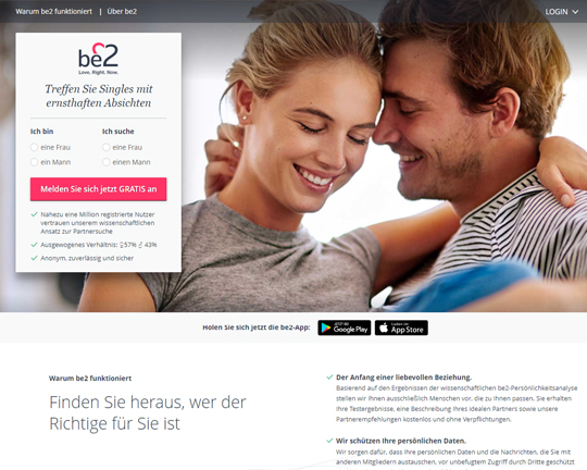 be2.de Logo