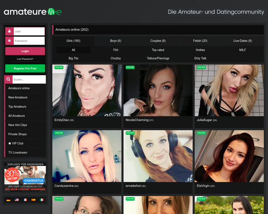 Amateure.live Logo