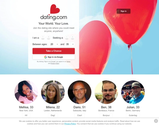 Dating.com Logo