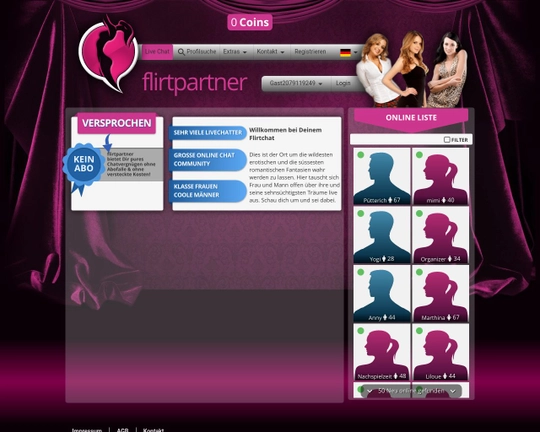 Flirtpartner.org Logo